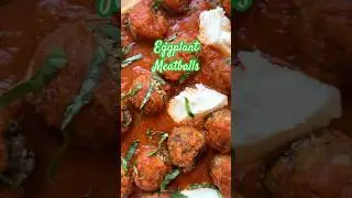 Vegetarian Eggplant Meatballs