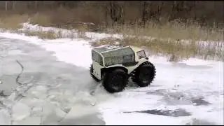 Супер ВЕЗДЕХОД.  По воде и по суше
