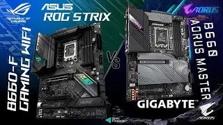 Asus ROG Strix B660-F vs Gigabyte B660 Aorus Master I How much the difference?