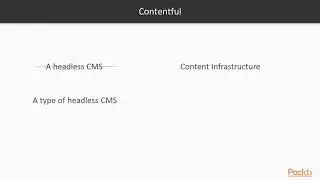 Hands-On Web Development with React and GatsbyJS : What is Contentful? | packtpub.com