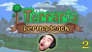 A Terraria noob learns on Master Hardcore - ep 2