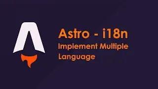 Internationalization and localization in Astro |  Multiple language in Astro