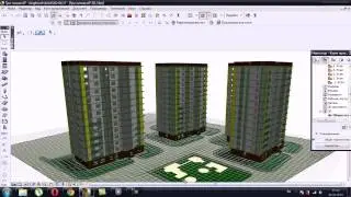 3D max. Уроки в 3d max. Экспорт модели из ArchiCAD в 3Ds Max. Проект Ильи Изотова.