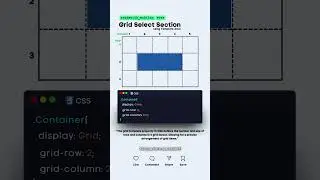 Grid Select Section #codewith_muhilan #css #coding #webdevloper  #grid