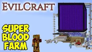 Minecraft Evilcraft BLOOD FARM with mobs (FULL GUIDE) (2024)