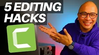CAMTASIA EDITING TRICKS | 5 Easy Camtasia Hacks for Beginners