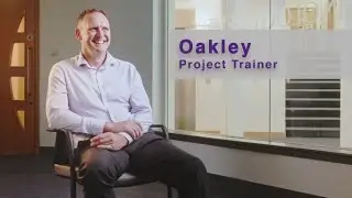 Oakley introduces himself and his Microsoft Project courses