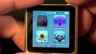 Apple iPod nano 2010 (6th Generation): Unboxing and Demo