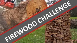 *Biggest* Firewood Challenge of the year!