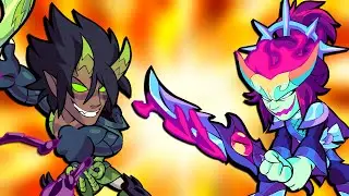 Battle Pass Classic - ALL SKINS Gameplay • Brawlhalla 1v1