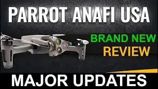 Parrot ANAFI USA GOV REVIEW | Update review on added UPDATES