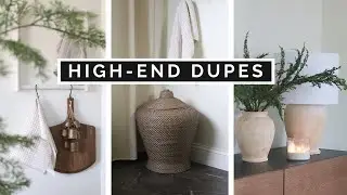 DIY HIGH END DUPES | THRIFTING FOR TOP INTERIOR DESIGN TRENDS FOR 2024!