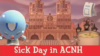 A Sick Day in ACNH | Popendo | Animal Crossing New Horizons | Paris 2024 🥣🤧