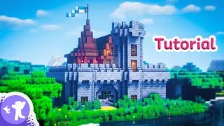 Minecraft: How To Build A Survival Castle Base | Simple Castle TUTORIAL