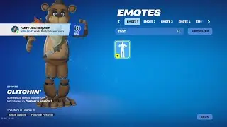 fortnite added the FNAF emote early💀