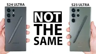 Galaxy S24 Ultra vs S23 Ultra! (New Features and Camera Comparison)