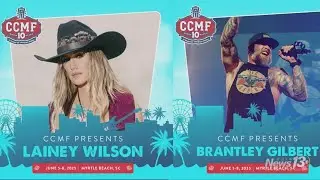 Lainey Wilson, Brantley Gilbert to headline 2025 Carolina Country Music Fest