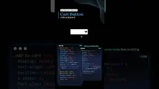 Animated Cart Button #css #coding #buttons #cart #Website #frontenddeveloper #webcoding