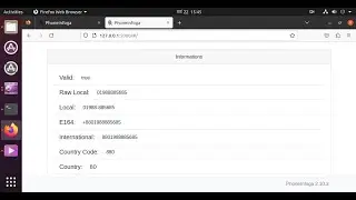 I will install phoneinfoga on any Linux