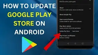 How to Update Google Play Store on Android [EASY]