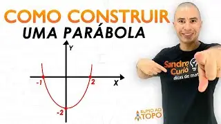 4 PASSOS PARA CONSTRUIR UMA PARÁBOLA | GRÁFICO DO 2º GRAU