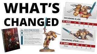 First Rules Reveals from New Blood Angels Codex! Detachment Names, Sanguinary Guard, Captain Profile