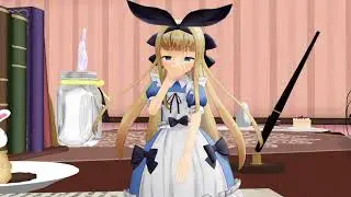 【にじさんじMMD】だんだん小さくなる物述有栖で「さよならスーヴェニア」【Shrink dance】