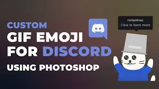 Creating Gif animation for discord server emoji using Photoshop and Illustrator(optional)