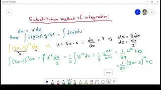 Lec. 7: Integration: substitution method