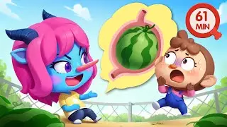 A Watermelon Is Growing in My Tummy | Kids Cartoons | Educational Videos | Sheriff Labrador