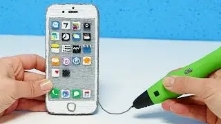 КАК СДЕЛАТЬ iPHONE 7 3D РУЧКОЙ?! 3D PEN iPHONE 7 DIY