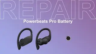 Beats Powerbeats Pro Broken Bad Battery Dying Fast | Repair Tutorial