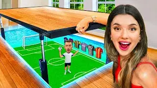 ARKADAŞIMIN EVİNİ FUTBOL SAHASINA ÇEVİRDİM ?! | Sıla Dündar Mert Eren Bülbül