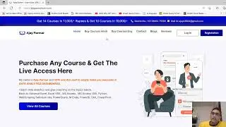 Announcement for Data Analytics Professionals - 15 Courses - Website is live www.ajayparmartutor.com