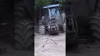 Valtra in forest