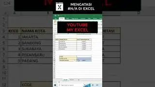 cara mengatasi N/A di Microsoft Excel #shorts #excel #error