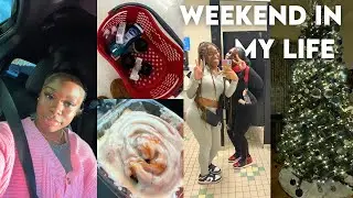 Weekend In my Life| basketball game, cleaning, shopping, prepping for Christmas