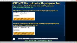 asp net multiple file upload with progress bar