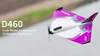 RadioLink New Release RC Airplane D460 Turbot 2024