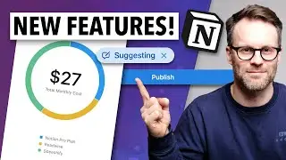 The New Notion Updates for 2024: Notion Charts, Sites & More!