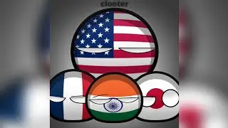 "India VS Pakistan Allies" | countryballs edit