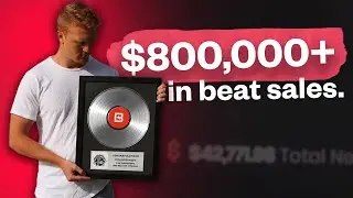 HE MADE $800,000+ SELLING BEATS ONLINE (HOW TO MAKE A LIVING SELLING BEATS)