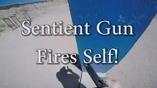 Sentient Gun Fires Self! (Negligent Discharge)