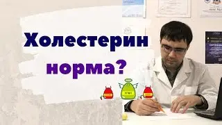 Какова норма холестерина? А также о 