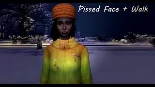 Sims4Pose Walking With Expressions Animation