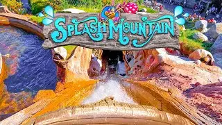 Splash Mountain Farewell Disneyland- FULL Ride POV [4K] Log Flume Ride