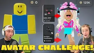 0 Robux VS 100 Robux VS 1,000 Robux VS 100,000+ Robux! Roblox Avatar Outfit Challenge!