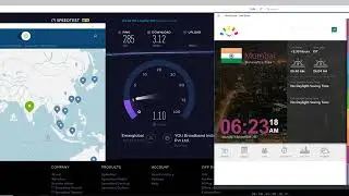 NordVPN Speed Test - Mumbai, India VPN Server 2017/4/8