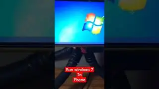 How to run Windows 🪟  7 in Mobile |हम सीखेंगे फोन में Windows  को चलाना।|