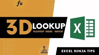 Excel 3D Lookup Formulas